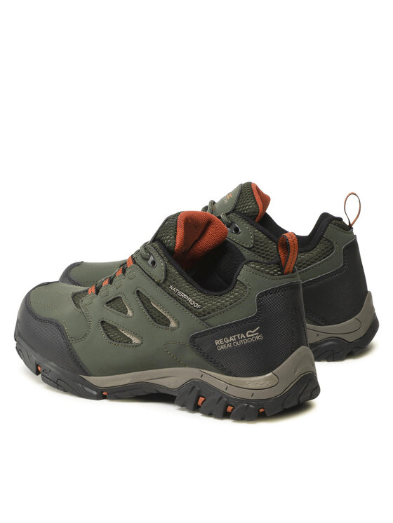 Regatta Scarpe da trekking Regatta Holcombe Iep Low RMF572 Verde