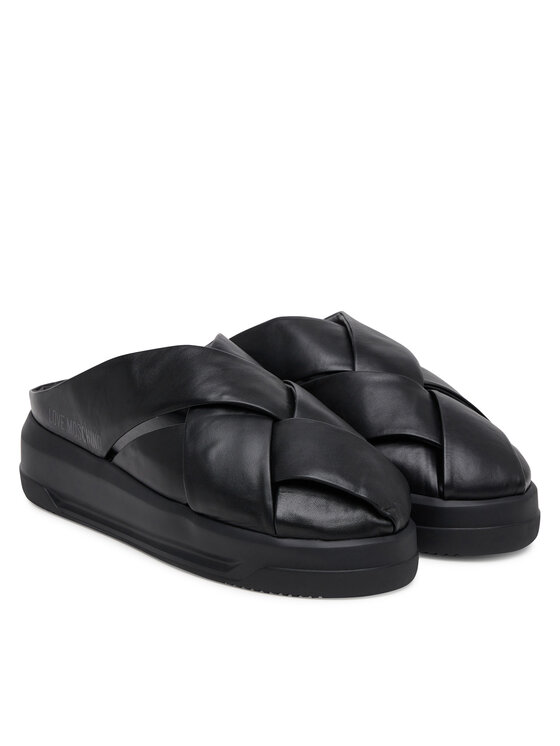 LOVE MOSCHINO Снікерcи LOVE MOSCHINO JA15555G0MIE0000 Чорний