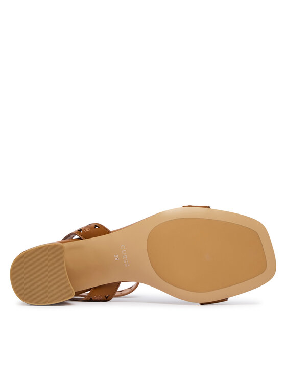 Guess Босоніжки Guess FLJNE2 LEA03 Світло-коричневий