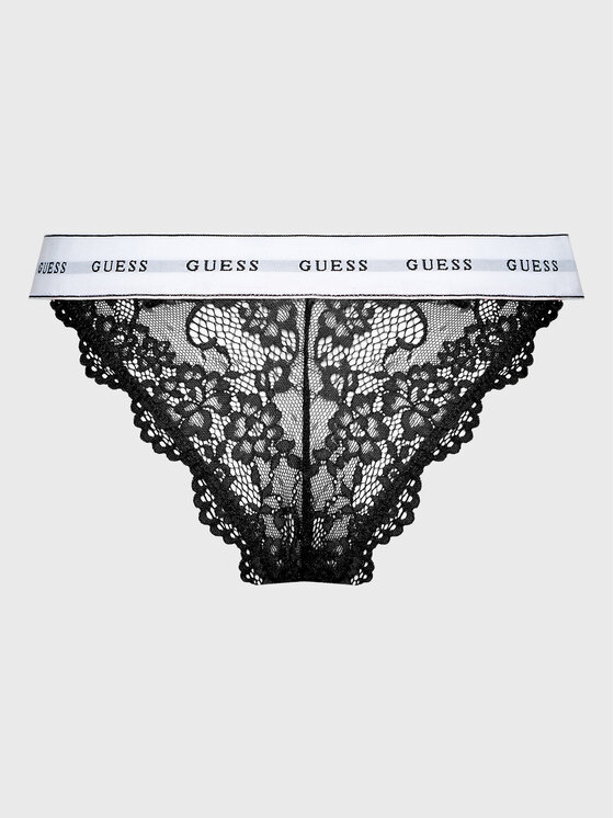 Guess Guess Braziliškos kelnaitės Belle O97E01 KBBT0 Juoda