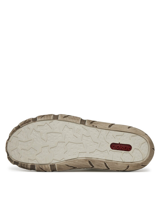 Rieker Polobotky Rieker L0362-80 Bílá