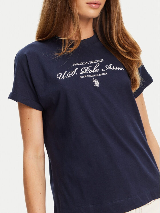 U.S. Polo Assn. U.S. Polo Assn. Футболка WUP1363 Cиній Regular Fit