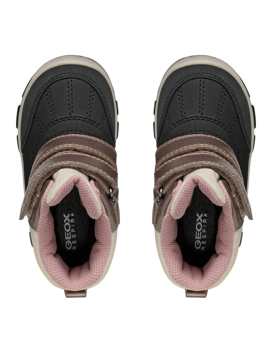 Geox Škornji za sneg Geox B Flanfil Girl B Abx B463WD 050FU C0976 M Črna