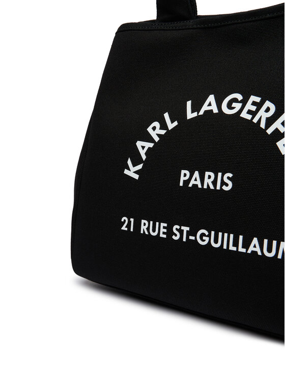 KARL LAGERFELD Táska KARL LAGERFELD B1W50010 Fekete