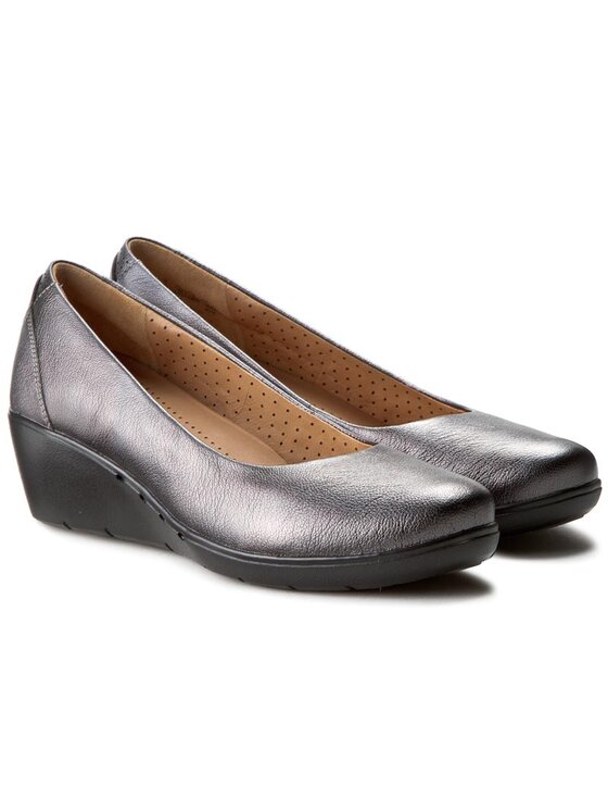 Clarks Scarpe basse Clarks Un Cass 261211844 Pewter Metallic