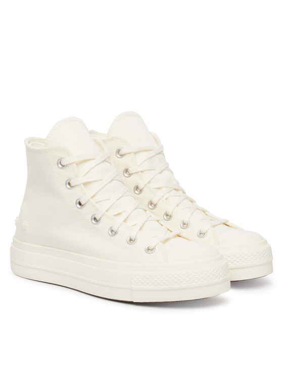 Converse Кеди Converse Chuck Taylor All Star Lift Platform Beads A16107C Écru