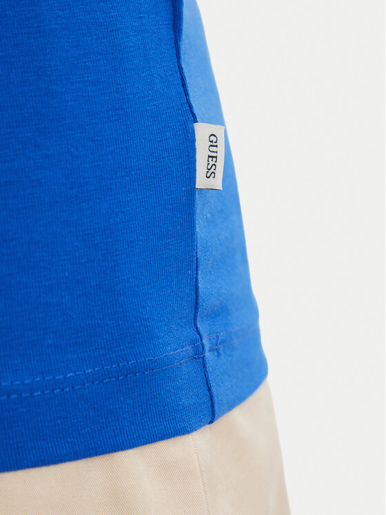 Guess Jeans Guess Jeans Футболка W6YI16 K3995 Голубий Slim Fit