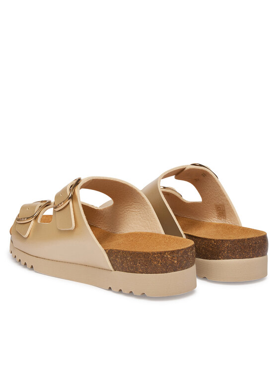 Scholl Шльопанці Scholl Harmony 2 Straps MF00808 Золотий