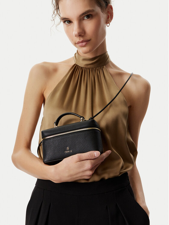 Furla Сумка Furla Camelia Micro WE00625 HSF000 CN O6000 Чорний
