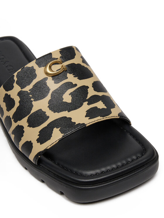 Coach Παντόφλες Coach Florence CZ362 Καφέ