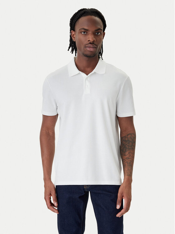 Calvin Klein Calvin Klein Polo Birdseye LV04LF208G Blanco Regular Fit