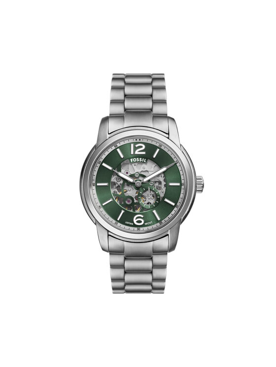 Fossil Годинник Fossil Heritage Skeleton ME3262 Срібний