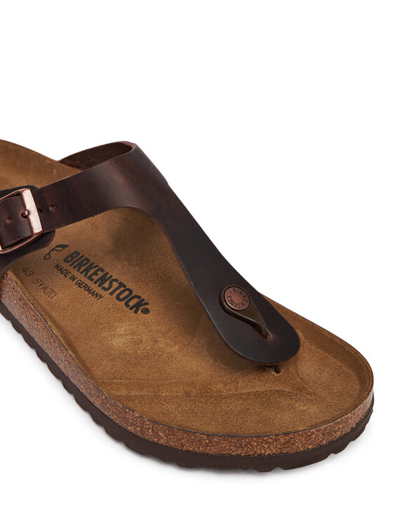 Birkenstock В'єтнамки Birkenstock Gizeh 0743831 Коричневий