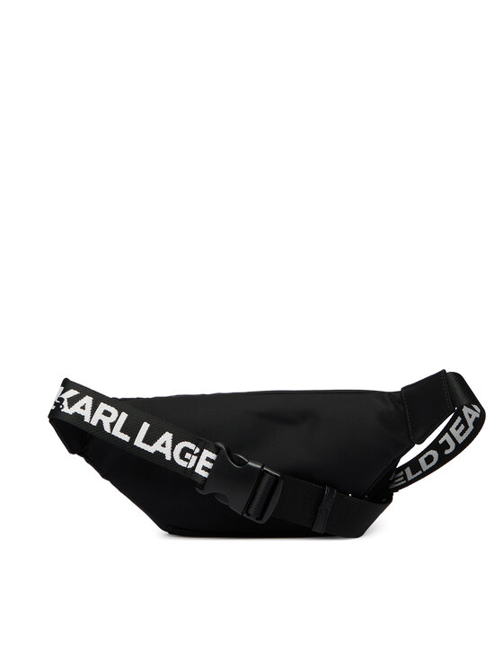 Karl Lagerfeld Jeans Сумка на пояс﻿ Karl Lagerfeld Jeans B1W30248 Чорний