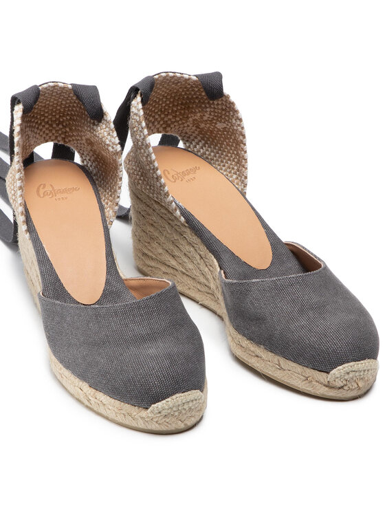 Castañer Espadrilės Castañer Carina/6/002 21644-111 Pilka
