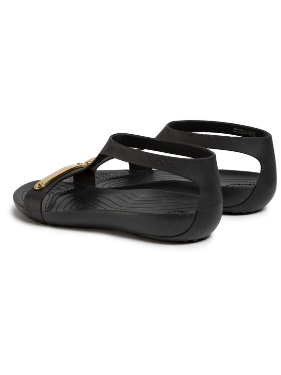 Crocs Sandale Crocs Serena Metallic Bar Sdl W 206421 Negru
