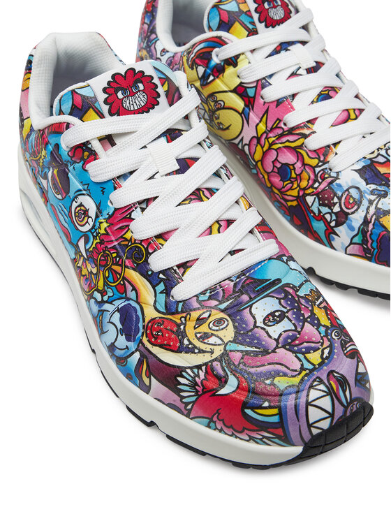 Skechers Снікерcи Skechers Uno - Color Doodle 183500/MLT Кольоровий