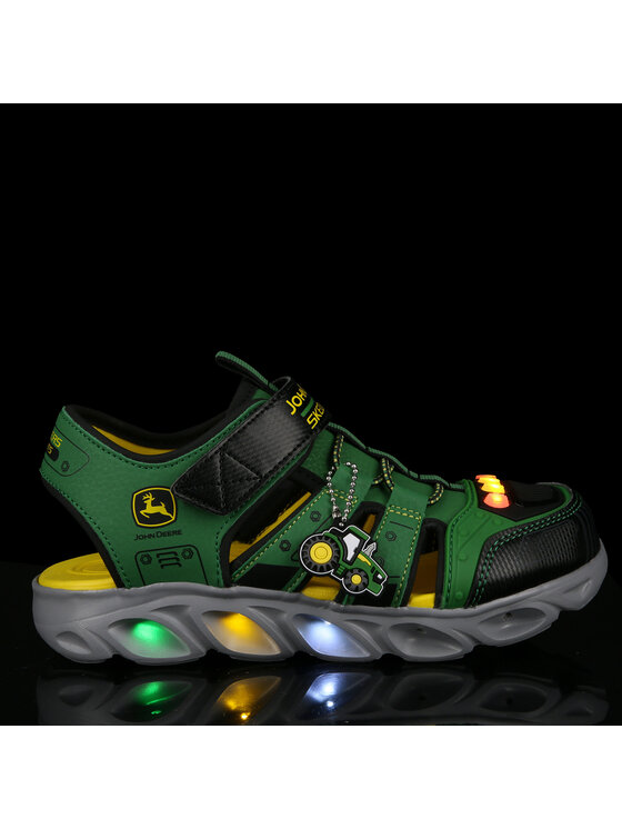 Skechers Sandály Skechers Hypno-Splash- 407070L/GNBK Zelená