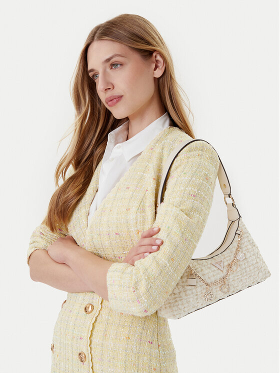 Guess Kabelka Guess Everlee HWAT86 79180 Béžová