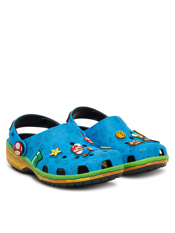 Crocs Шльопанці Crocs Super Mario Core Classic Clog 212139 Кольоровий