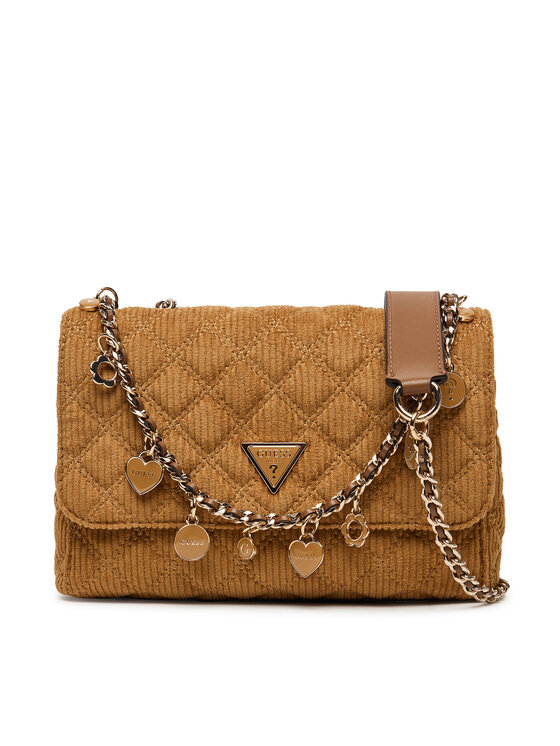 Guess Дамска чанта Guess Giully II HWCG96 73200 Кафяв