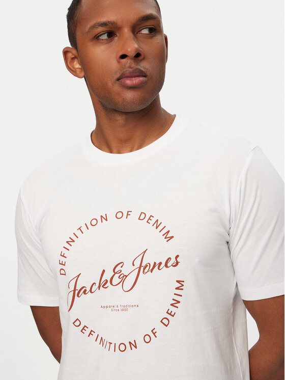 Jack & Jones Jack & Jones Camiseta Grayson 12288377 Blanco Regular Fit