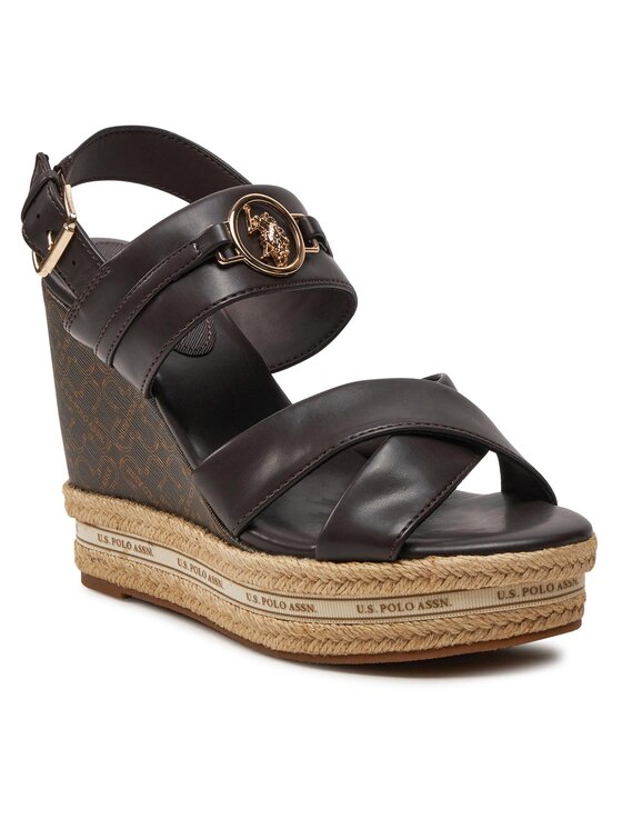 U.S. Polo Assn. Еспадрили U.S. Polo Assn. Aylin016 Кафяв