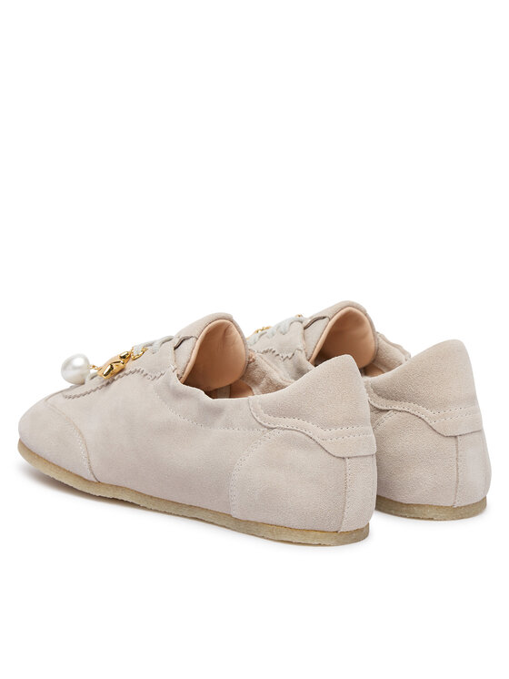 AGL Zapatos hasta el tobillo AGL Hoola Hoop P Charms D562019PGF Crema