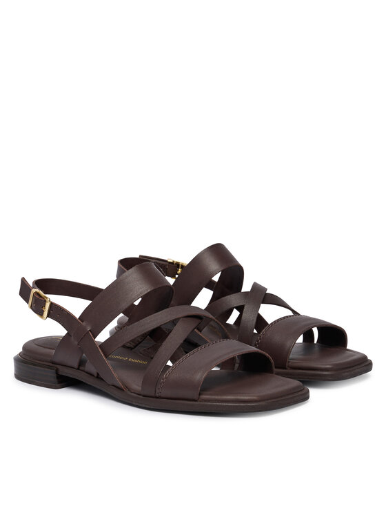 Clarks Босоніжки Clarks Ariany Strap 26185801 Коричневий