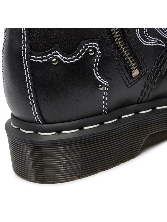 Dr. Martens Bocanci Dr. Martens 1460 Gothic Americana 31624001 Negru