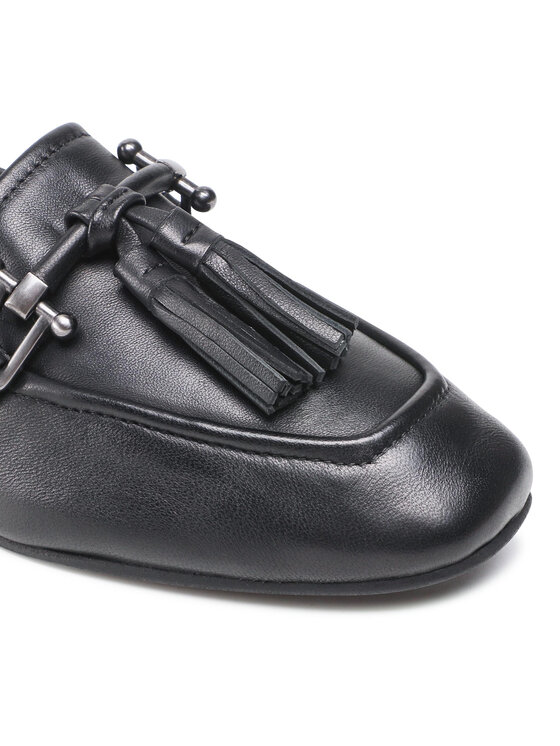 Clarks Loaferke Clarks Pure2 Tassel 261613154 Črna