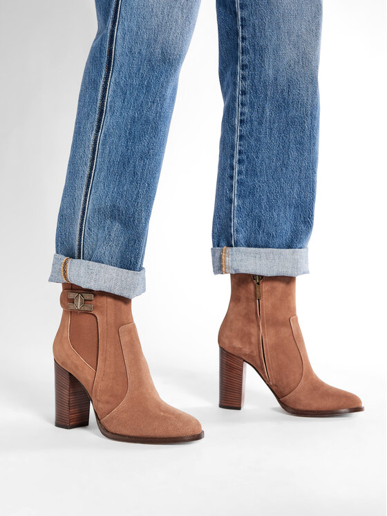 Elisabetta Franchi Ботильйони Elisabetta Franchi SA-62F-07E2-V529 Коричневий