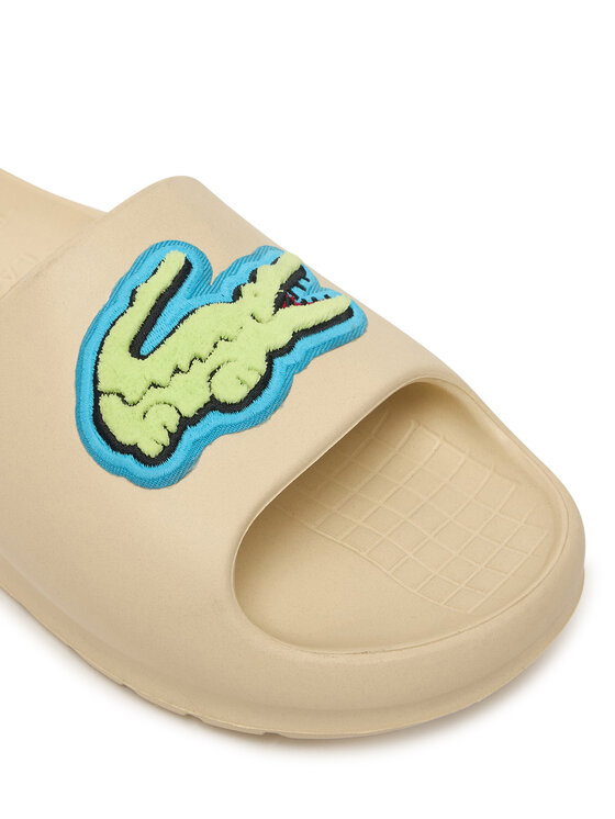 Lacoste Şlapi Lacoste Serve Slides 2.0 51CFA0008 2Q9 Crem