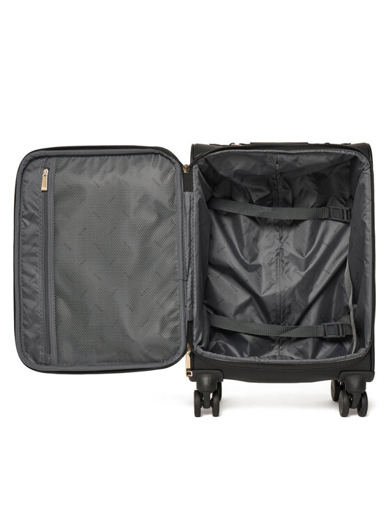 Guess Kabinbőrönd Guess Samantha Travel TWLB23 13983 Fekete