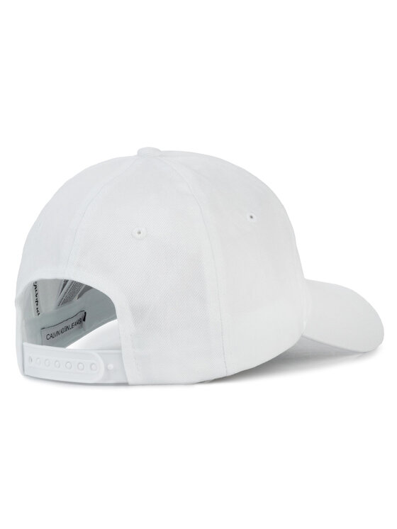 Calvin Klein Jeans Шапка с козирка Calvin Klein Jeans J Monogram Cap W K60K605812 Бял