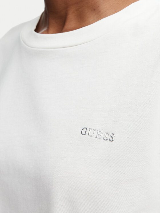 Guess Guess Футболка V6GI17 K2984 Кремовий Regular Fit