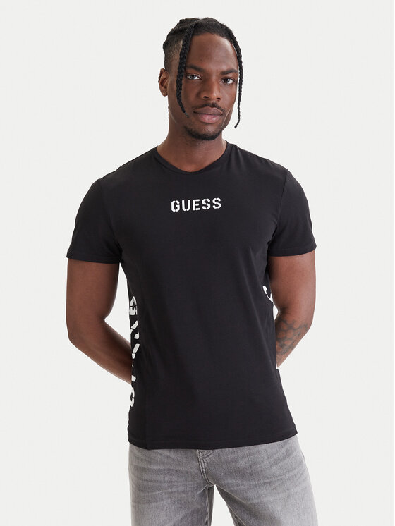 Guess Guess Camiseta U6GM00 K6YW1 Negro Regular Fit