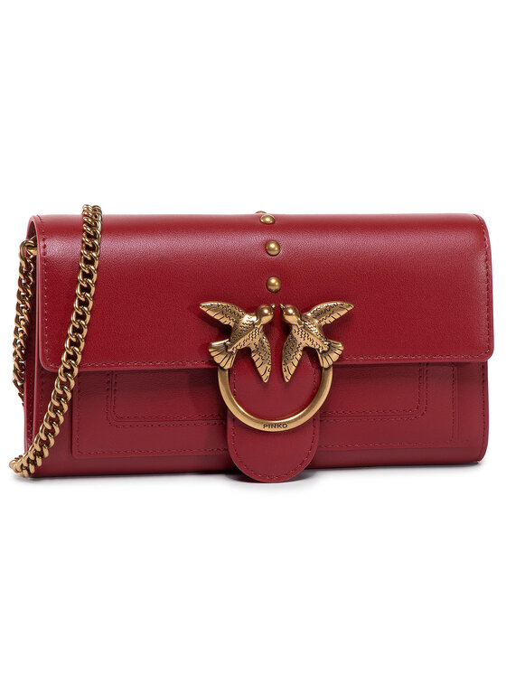 PINKO Сумка Pinko Love Wallet Simply 2 C AI20-21 PLTT 1P21SF Y6JC Червоний