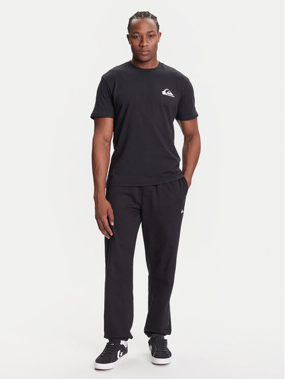 Quiksilver Quiksilver Camiseta Ev Mini Logo Ss EQYZT08181 Negro Regular Fit