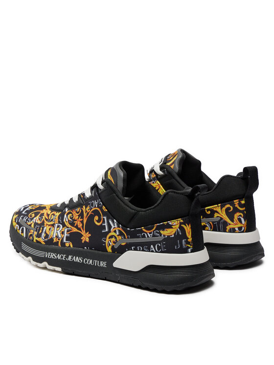Versace Jeans Couture Snīkeri Versace Jeans Couture 76YA3SA1 Melns