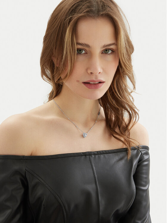 Guess Colier Guess JUBN05 018JW Argintiu