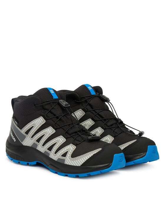 Salomon Trekingová obuv Salomon Xa Pro V8 Mid Waterproof L47729800 Čierna