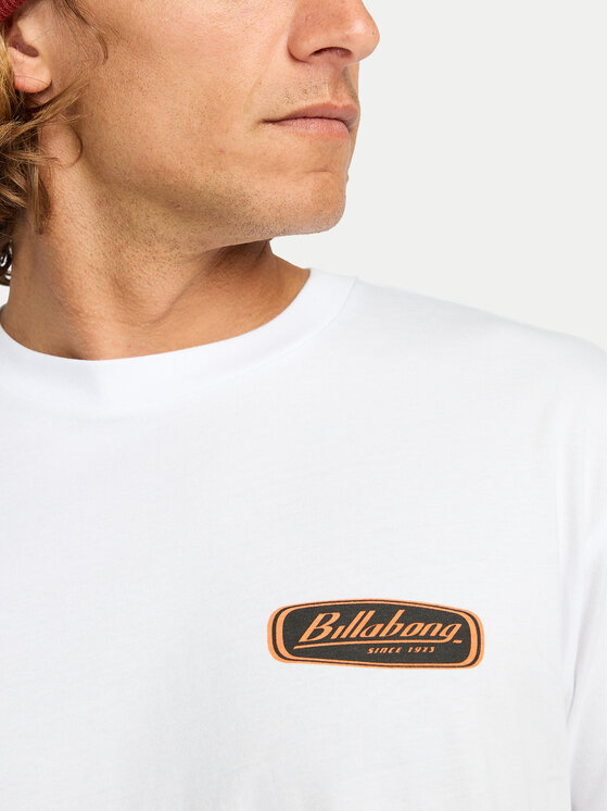 Billabong Billabong Camiseta Runner Up EBYZT00361 Blanco Regular Fit