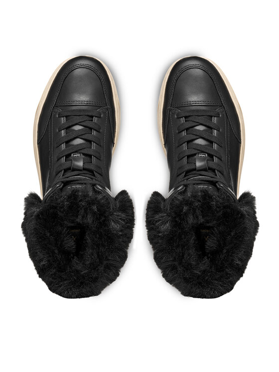 Geox Sneakersy Geox D Sedral Court D564QC 00085 C9999 Čierna