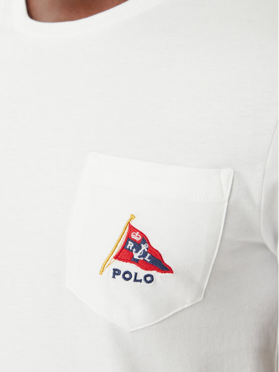 Polo Ralph Lauren Polo Ralph Lauren Camiseta 710B21952001 Blanco Regular Fit