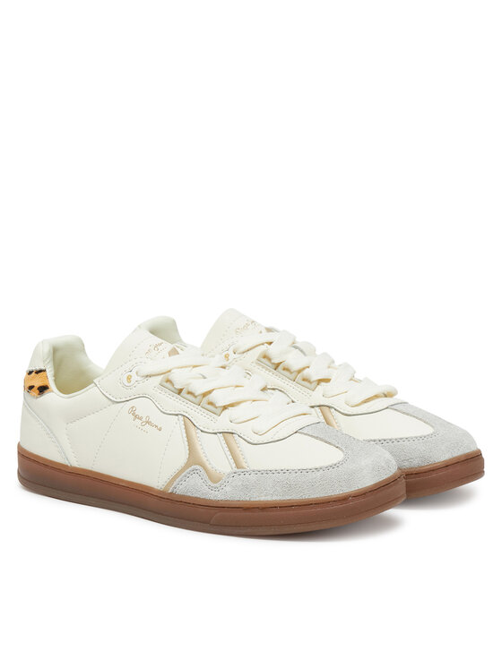 Pepe Jeans Sneakers Pepe Jeans Ball Fun W PLS00038 Alb