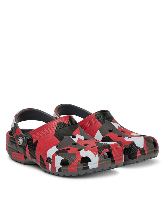Crocs Klapki Crocs Geo Camo Clog 211009 Kolorowy