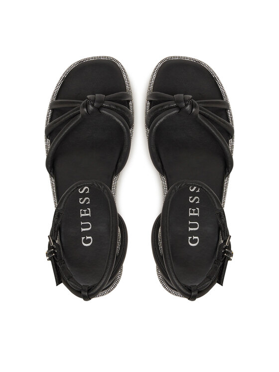 Guess Босоніжки Guess FLJSLO LEA03 Чорний