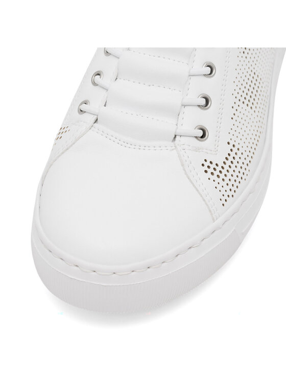 Rieker Sneakers Rieker L9853-80 Alb