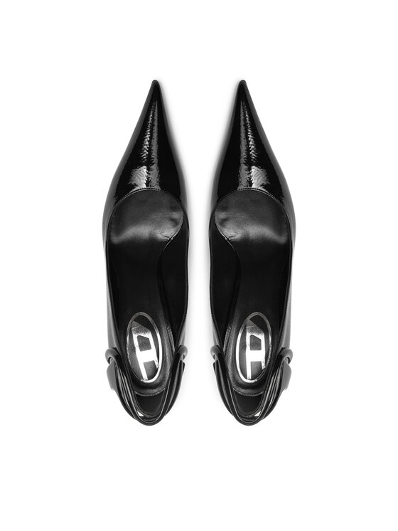 Diesel Lodičky Diesel D-Ten&Half Y03426P0691 Černá